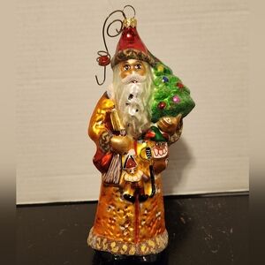Christopher Radko Ornament BABY BALMORAL Santa 4 1/2" Box Tag